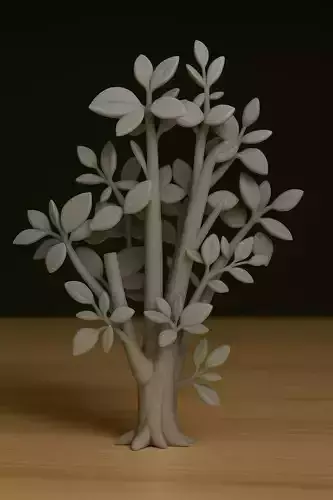 Arbol Nogal Dofus and Wakfu 3D print model