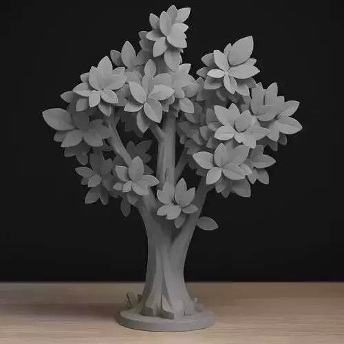 Arbol Fresno Dofus and Wakfu 3D print model