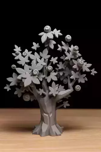 Arbol Castano Dofus and Wakfu 3D print model