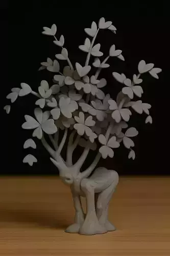 Arbol Carpe Dofus and Wakfu 3D print model