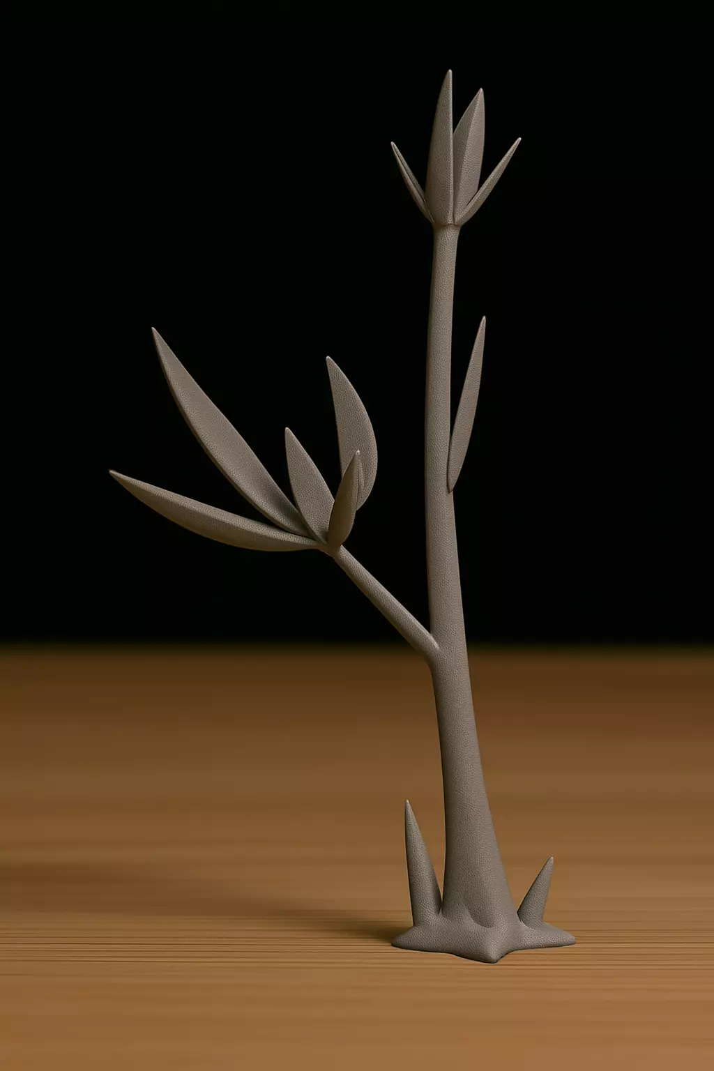 Arbol Bambu oscuro Dofus and Wakfu 3D print model_0