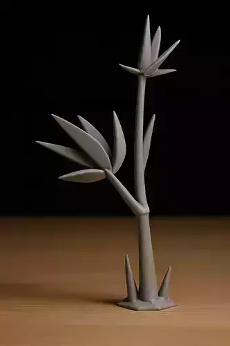 Arbol Bambu Dofus and Wakfu 3D print model