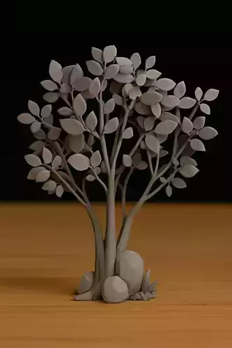 Arbol Avellana Dofus and Wakfu 3D print model