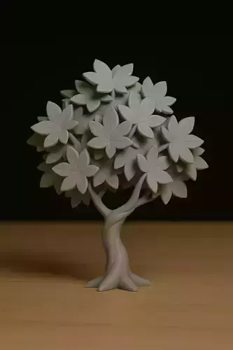 Arbol Arce Dofus and Wakfu 3D print model