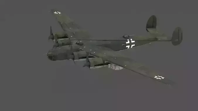 Messerschmitt Me 264 Amerikabomber WWII German Strategic Bomber