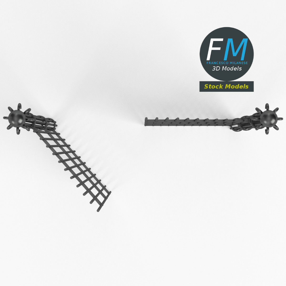 Iron gate 1 3D model_6