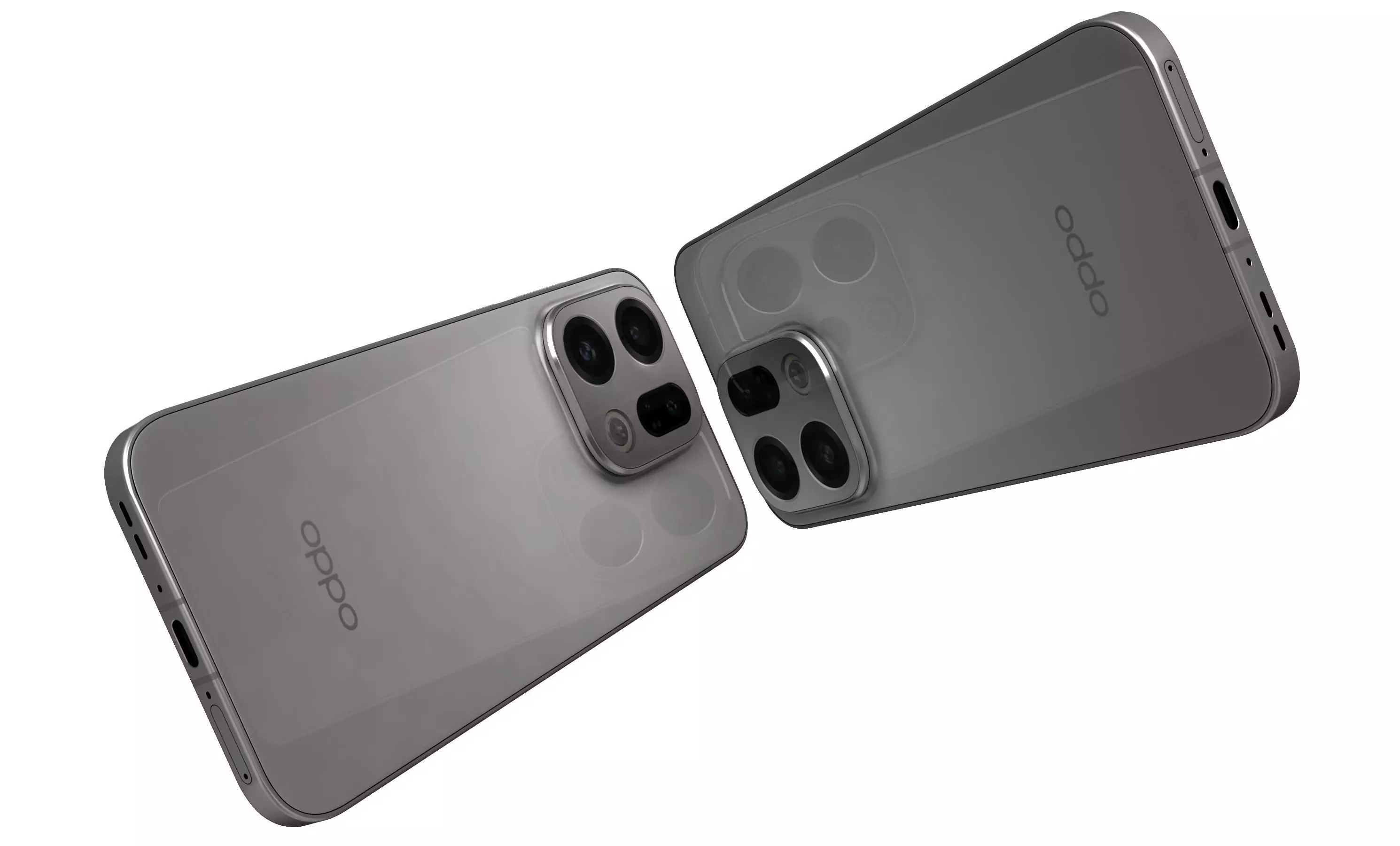 OPPO Find X9 Velvet Titanium 3D model_4