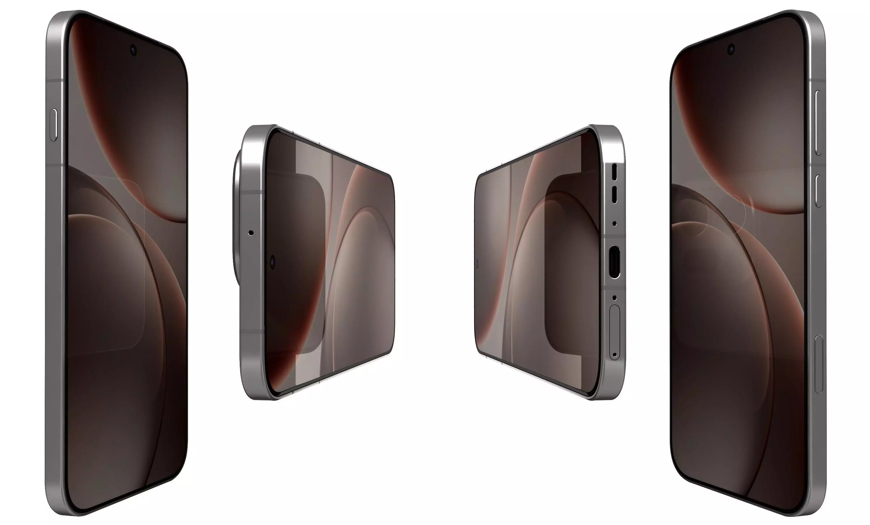 OPPO Find X9 Velvet Titanium 3D model_2