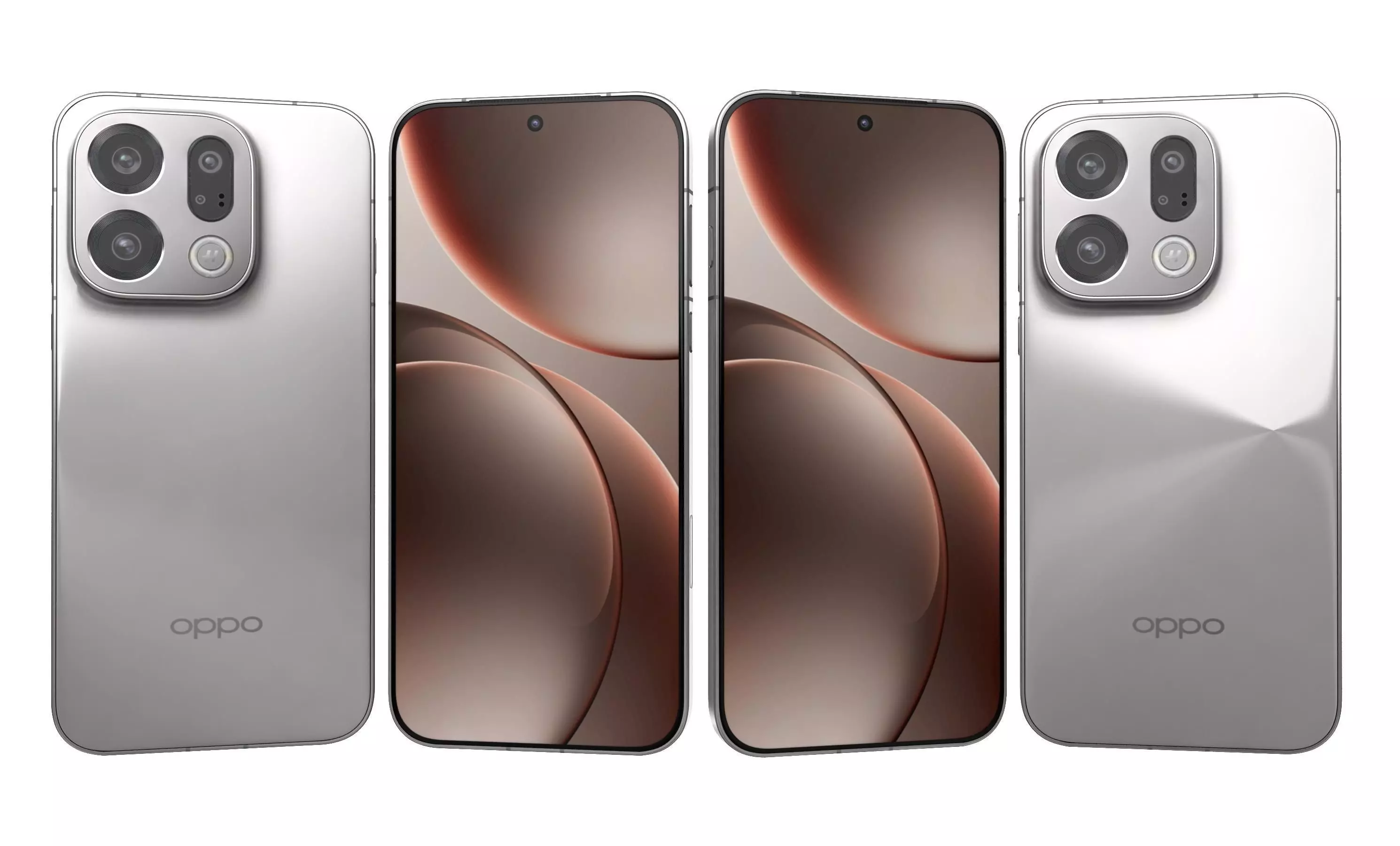 OPPO Find X9 Velvet Titanium 3D model_1