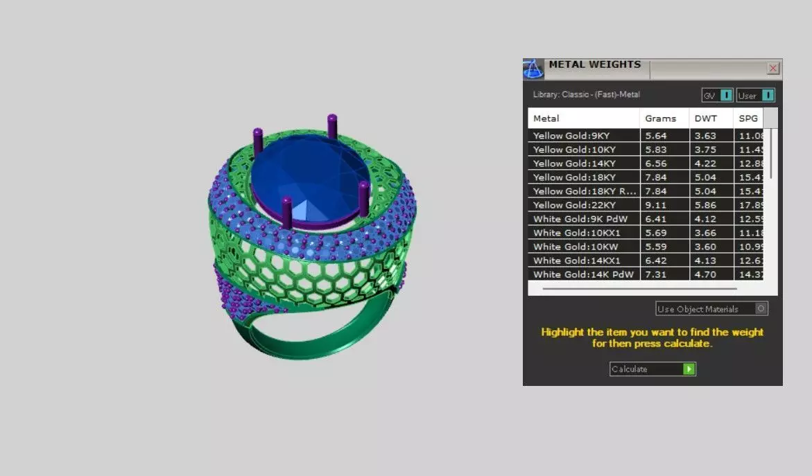 Rings 3D print model_4