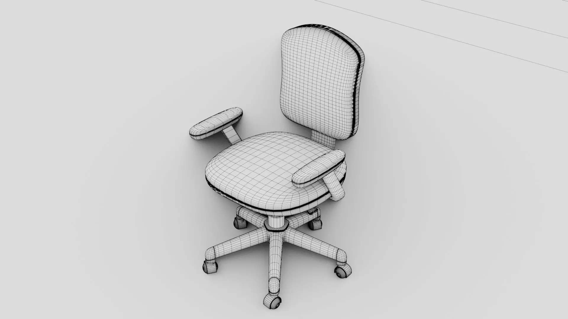 Office Chair 3D model_15