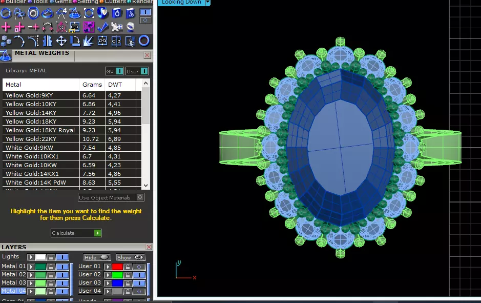 Rings 3D print model_6