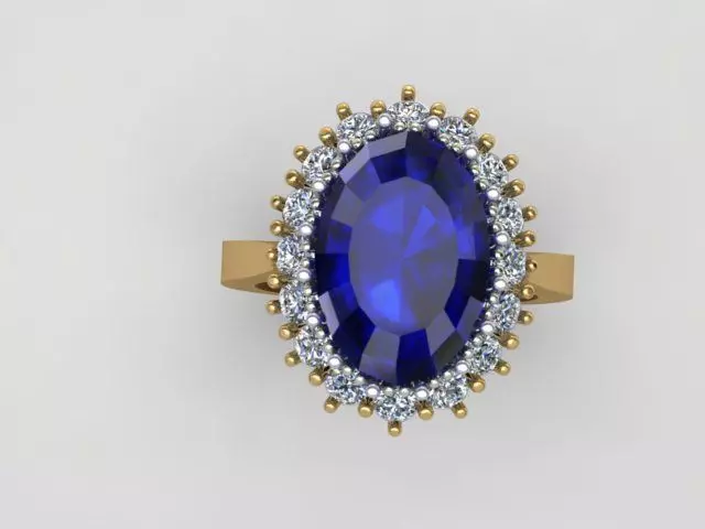 Rings 3D print model_0