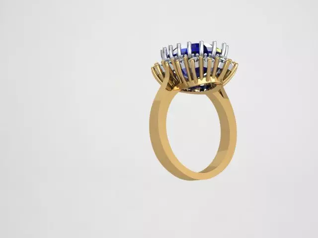 Rings 3D print model_1