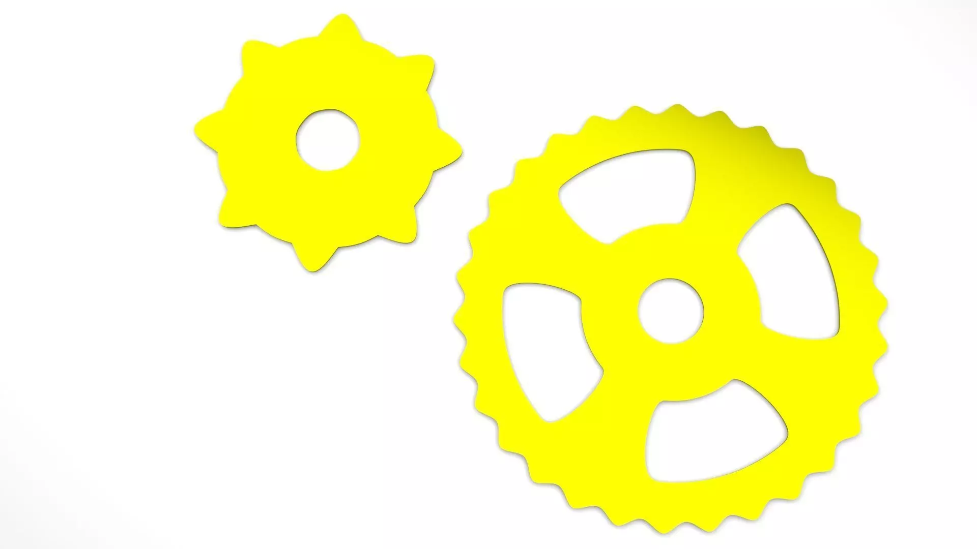 Benz Patent Motorwagen Chain Gears 3D model_1