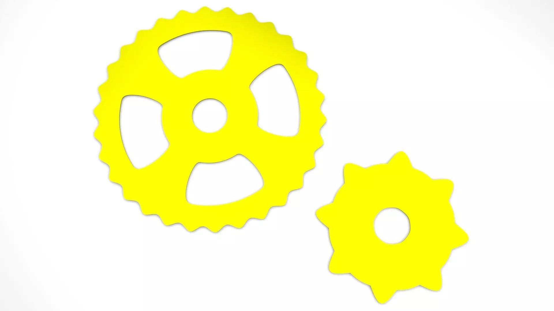 Benz Patent Motorwagen Chain Gears 3D model_4