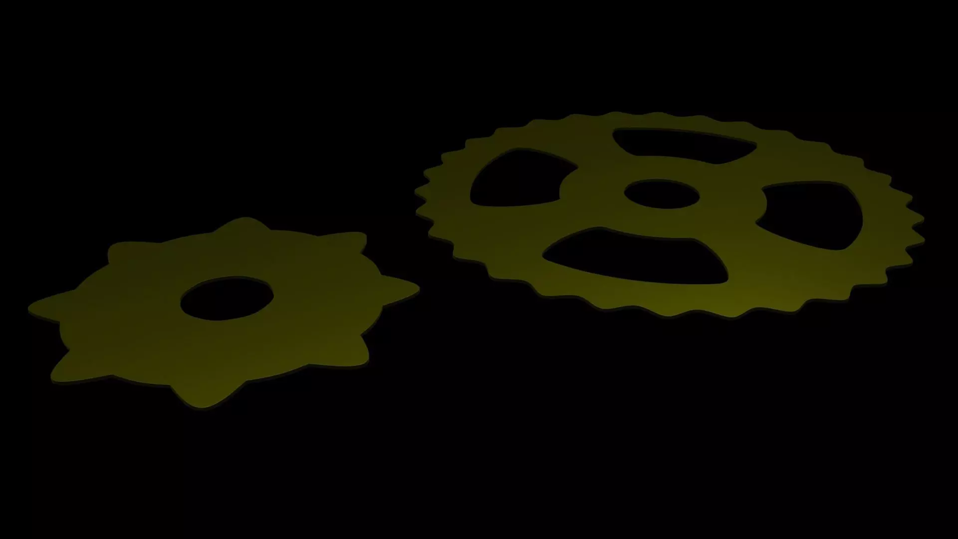 Benz Patent Motorwagen Chain Gears 3D model_7