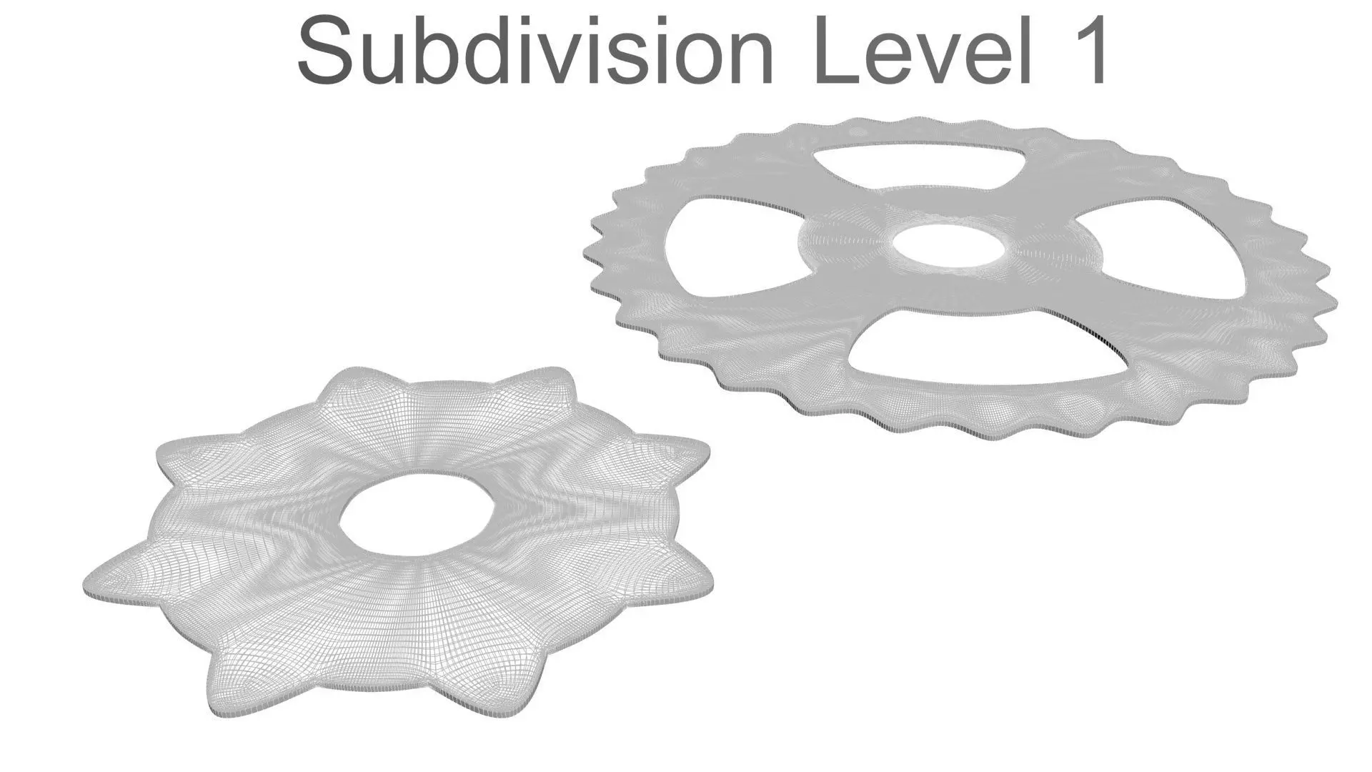 Benz Patent Motorwagen Chain Gears 3D model_22