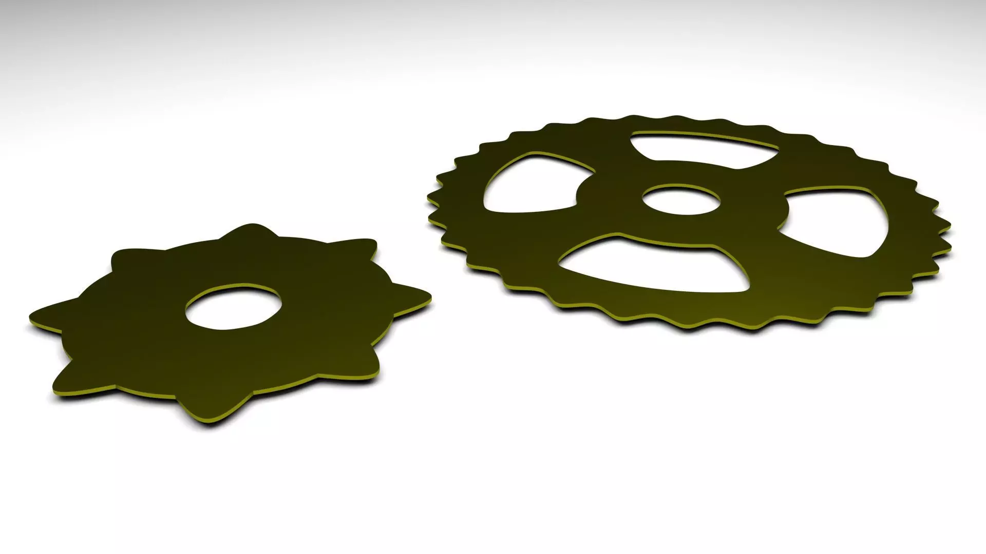 Benz Patent Motorwagen Chain Gears 3D model_5