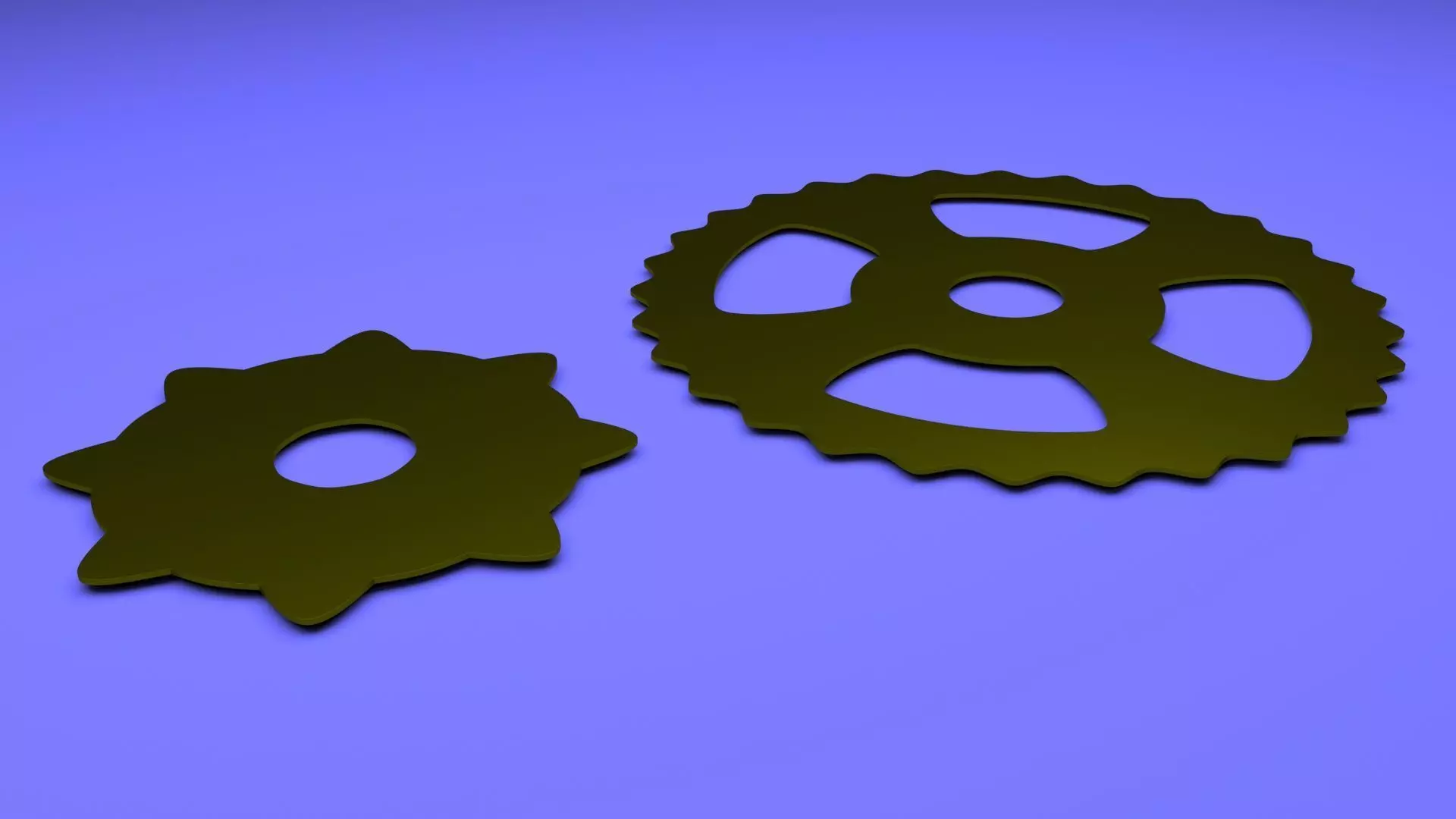 Benz Patent Motorwagen Chain Gears 3D model_6