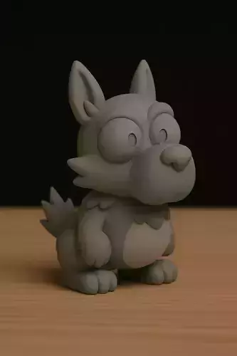 Wauwau negro Dofus and Wakfu STL