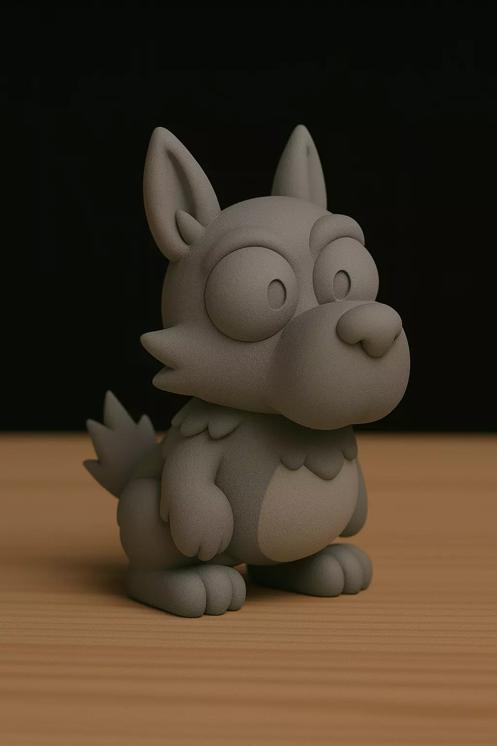 Wauwau negro Dofus and Wakfu STL 3D print model_0