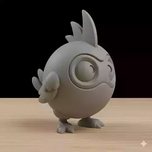 Tofu bontariano Dofus and Wakfu STL