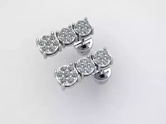 Diamond earrings