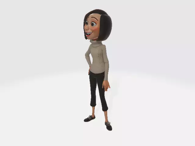 Coraline The Mother Coraline Mel Jones FanArt 01 3D print model_1