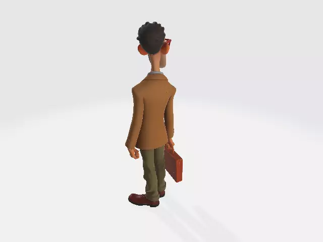 Coraline The Father Coraline Charlie Jones Model 02 3D print model_3