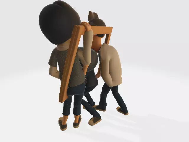 Coraline Photo The Others with Coraline Model 02 3D print model_2