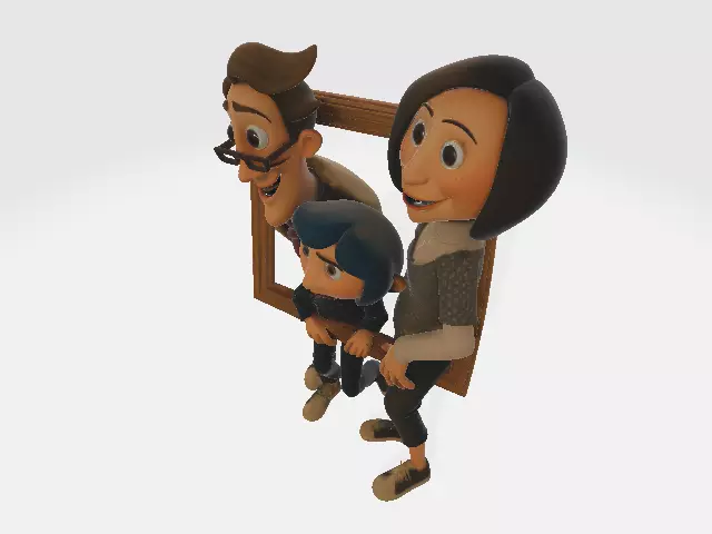 Coraline Photo The Others with Coraline Model 02 3D print model_5