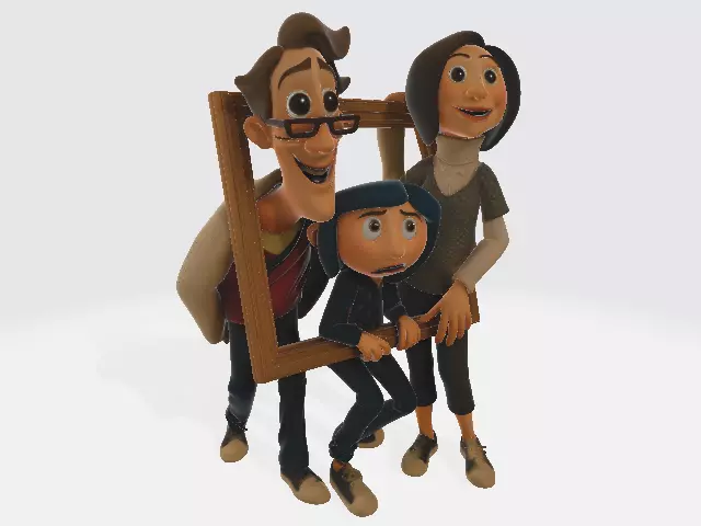 Coraline Photo The Others with Coraline Model 02 3D print model_0