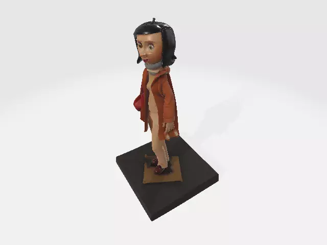 Coraline The Mother Coraline Mel Jones Model 01 3D print model_5