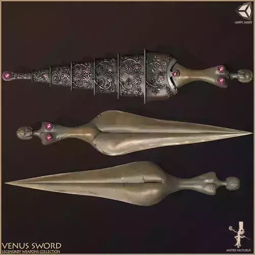 Legendaly Venus Sword Free low-poly 3D model