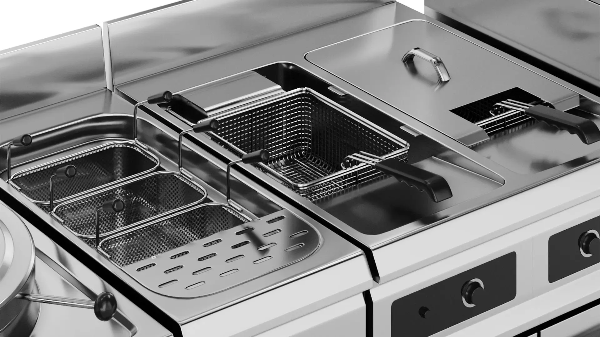 Set of equipment for cafes and restaurants 3D model_6