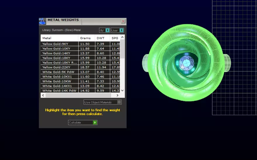 Designer jewelry set 3D print model_5