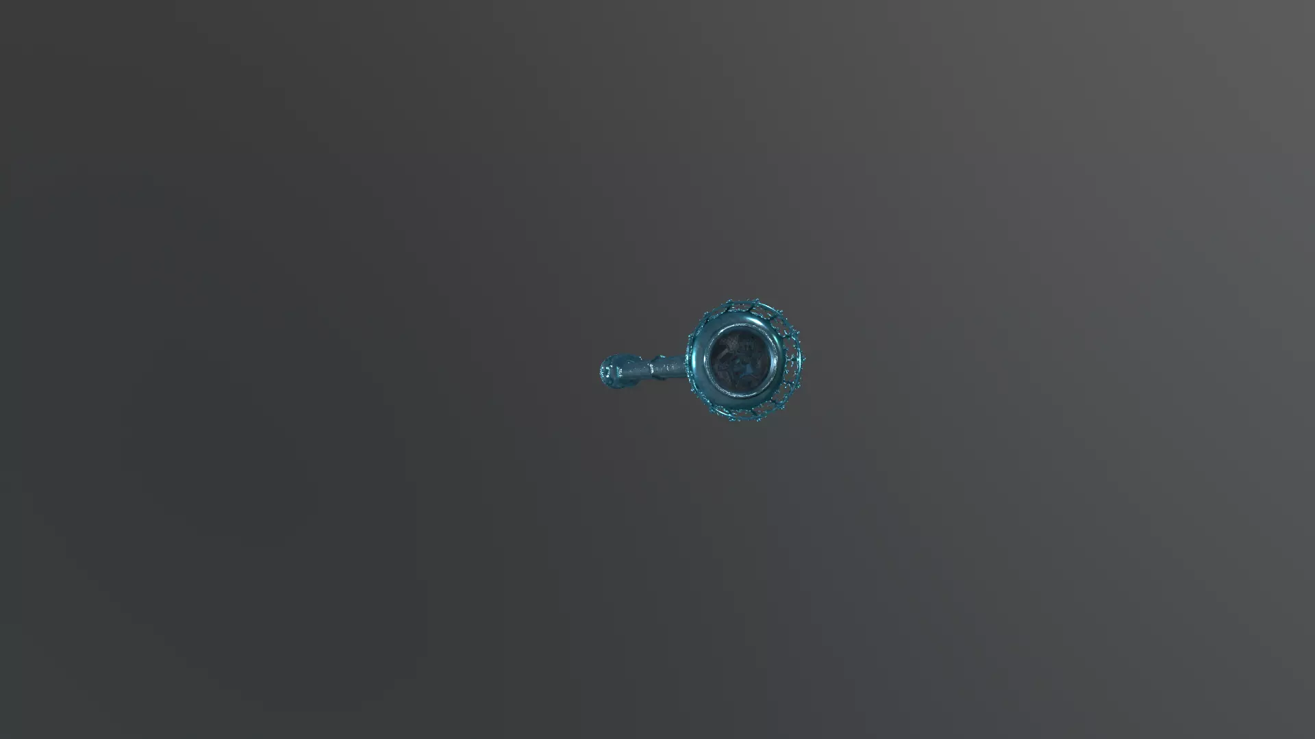 Ceremonial Staff 3D Model - Game Ready PBR Textures 3D model_3