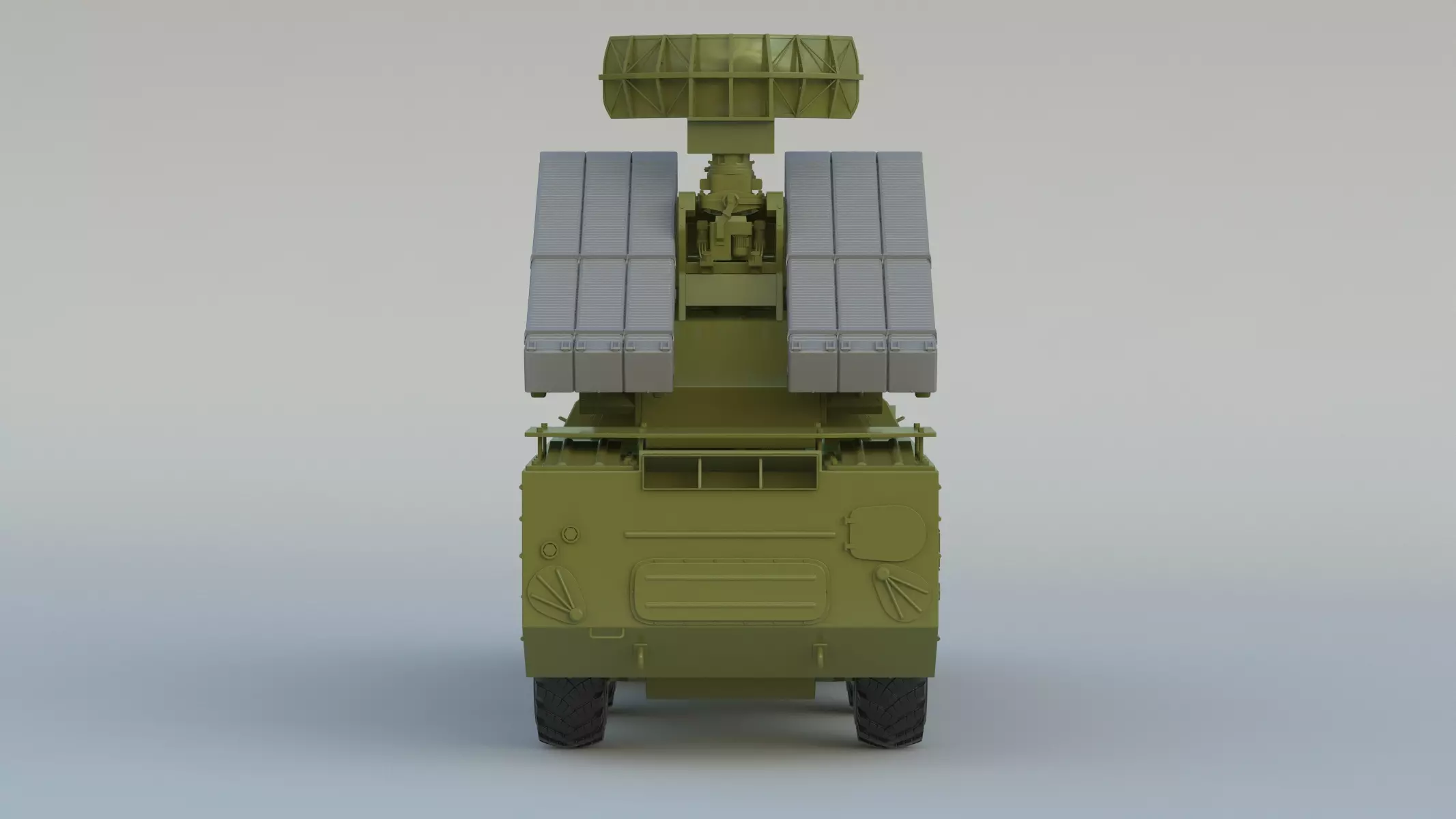 9K33 Osa SA 8 Free 3D model_2