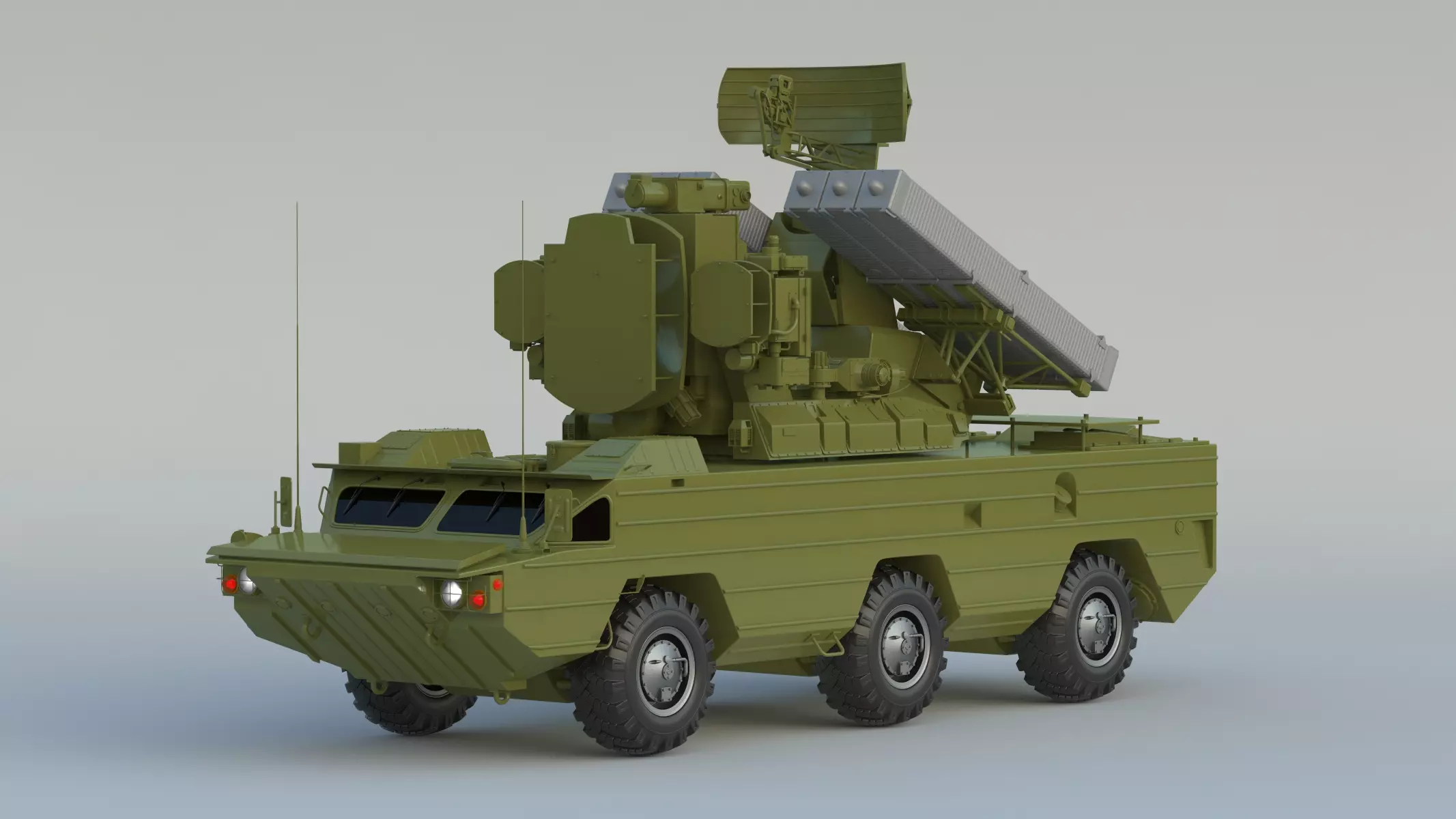 9K33 Osa SA 8 Free 3D model_0