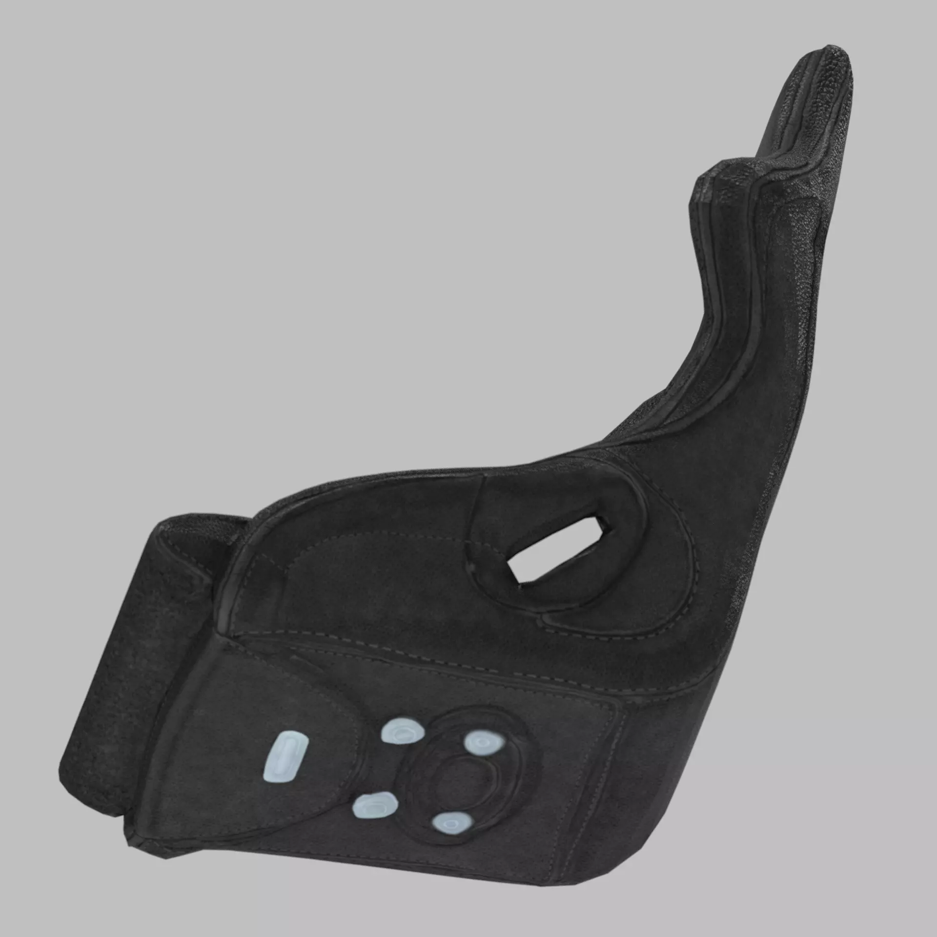 Racing Bucket Seat High-Quality 4K PBR Textures Low-poly 3D model_17