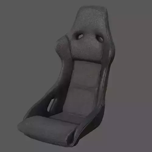 Racing Bucket Seat High-Quality 4K PBR Textures