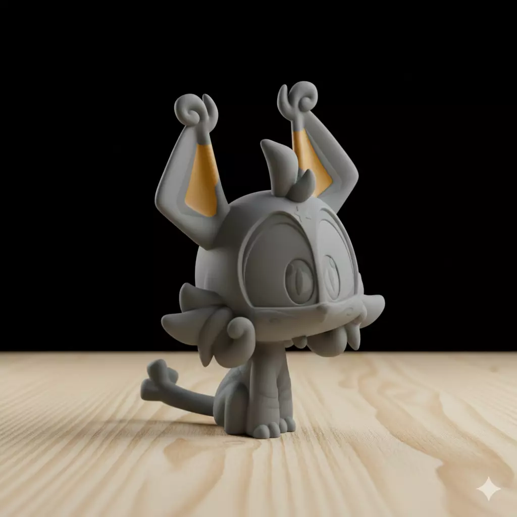 Miaumiau Dofus and Wakfu STL 3D print model