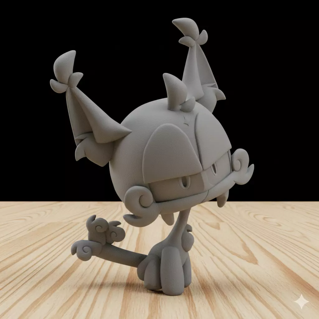 Miaumiau bontariano Dofus and Wakfu STL 3D print model_0