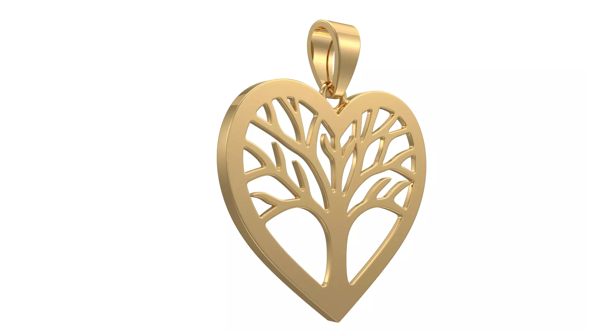 Tree of Life with a Heart 3D print model_1