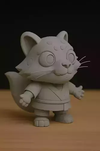 Leopardo Dofus and Wakfu STL