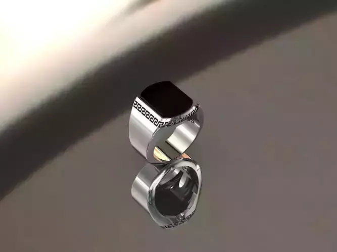 Onix Tasli Erkek Yuzugu