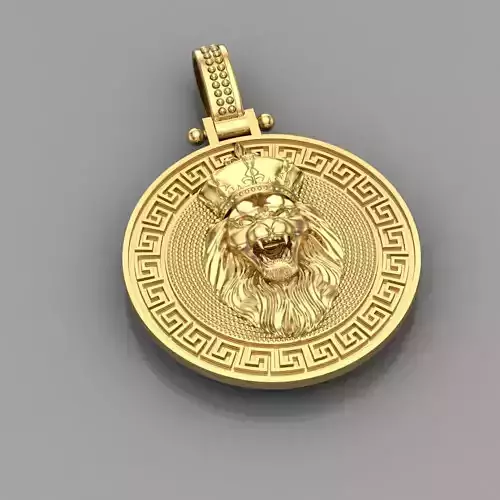 Dije Leon Lion pendant