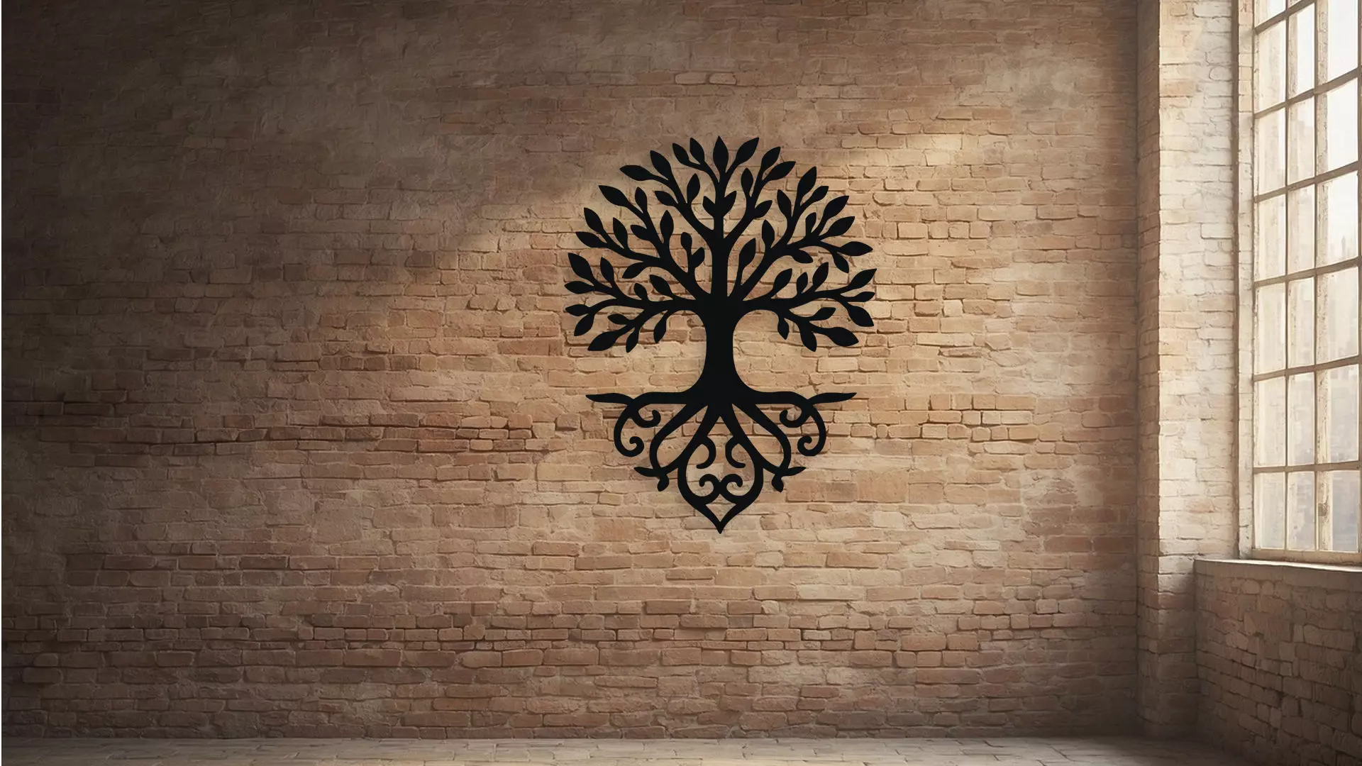Tree of Life Wall Decor Art 3D model_2
