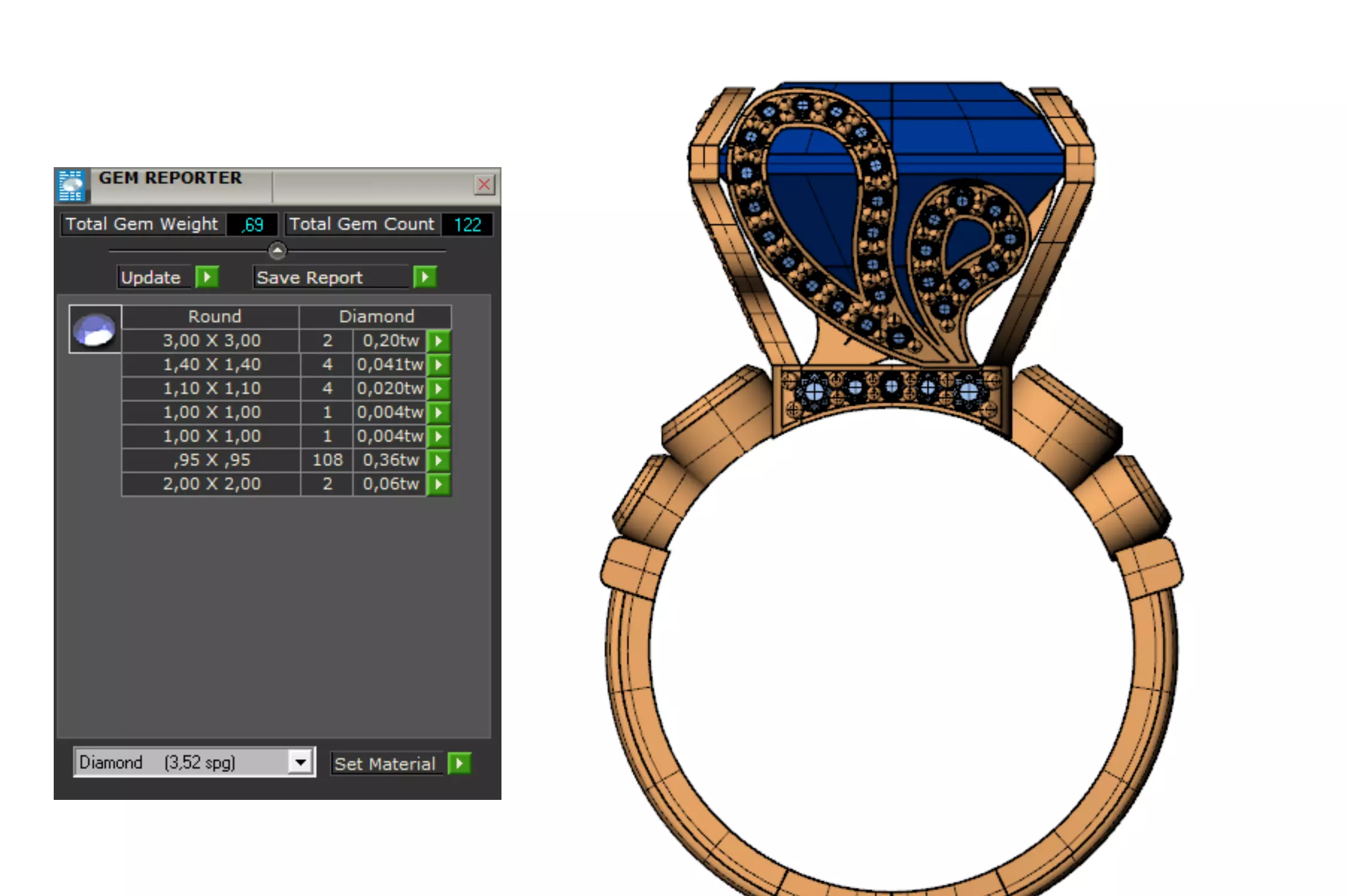 Design ring 3D print model_1